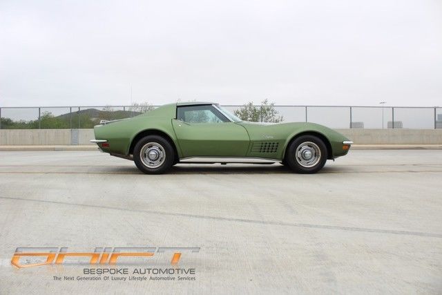 1972 Green Chevrolet Corvette Coupe