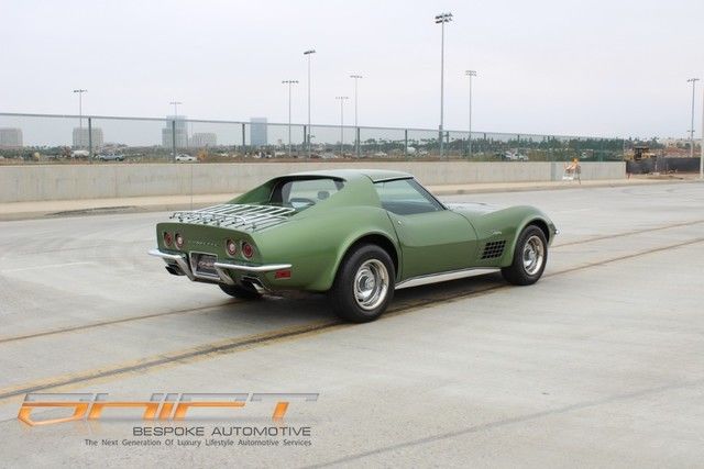 1972 Green Chevrolet Corvette Coupe
