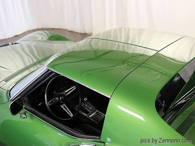 1972 Green Chevrolet Corvette Coupe
