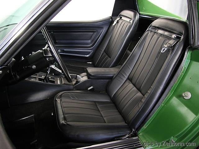 1972 Green Chevrolet Corvette Coupe