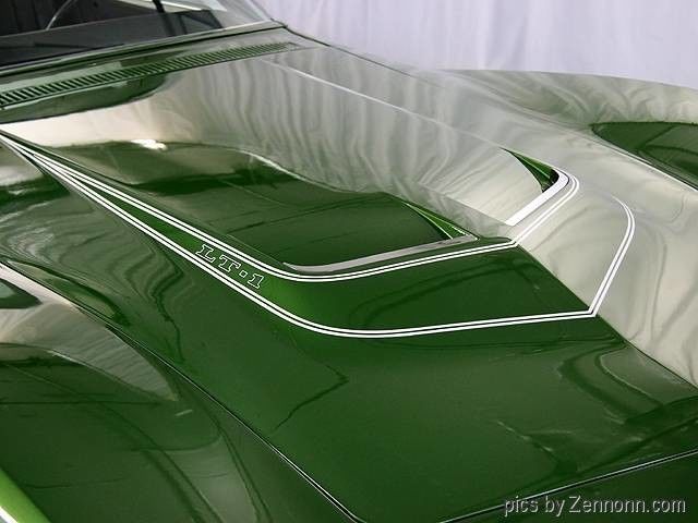 1972 Green Chevrolet Corvette Coupe