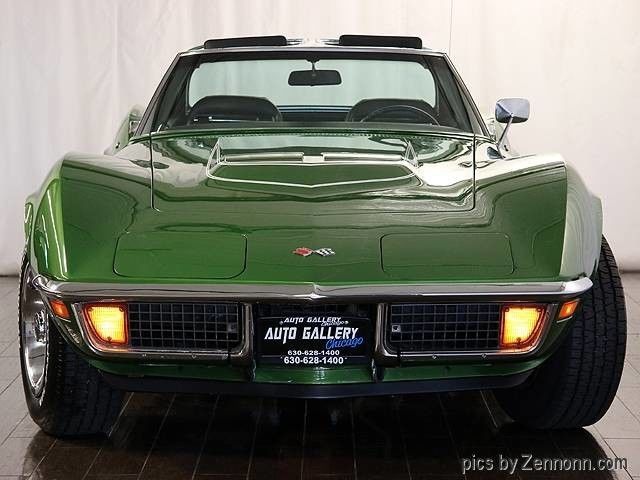 1972 Green Chevrolet Corvette Coupe