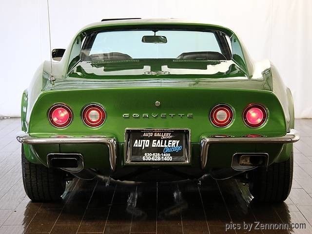 1972 Green Chevrolet Corvette Coupe