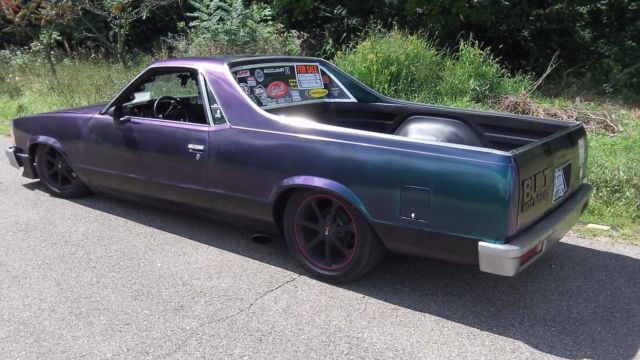 1979 chameleon purple,blue,green Chevrolet El Camino Standard Cab Pickup