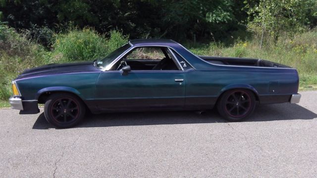 1979 chameleon purple,blue,green Chevrolet El Camino Standard Cab Pickup