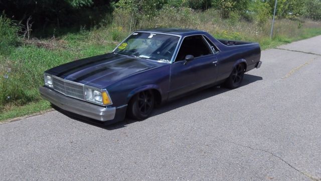 1979 chameleon purple,blue,green Chevrolet El Camino Standard Cab Pickup
