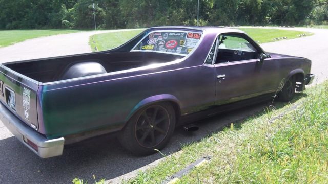 1979 chameleon purple,blue,green Chevrolet El Camino Standard Cab Pickup