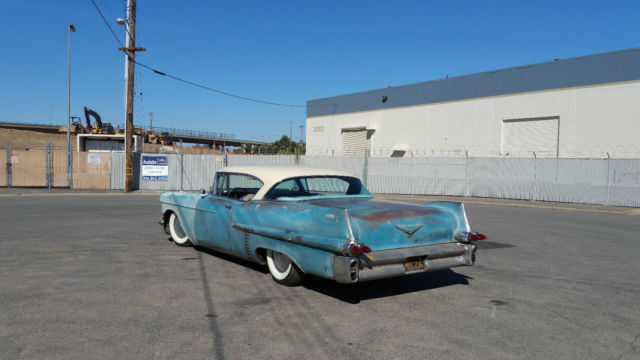 1957 Blue Cadillac DeVille Coupe