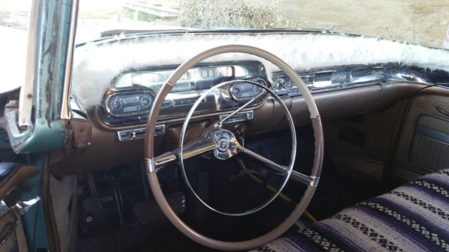 1957 Blue Cadillac DeVille Coupe