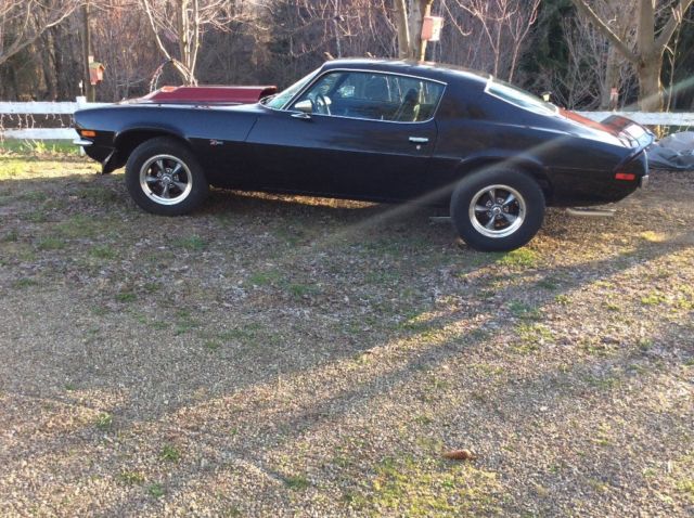 1973 Black Chevrolet Camaro Coupe