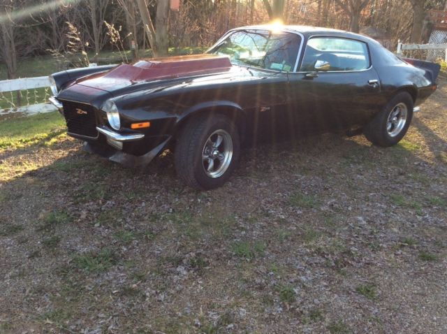 1973 Black Chevrolet Camaro Coupe