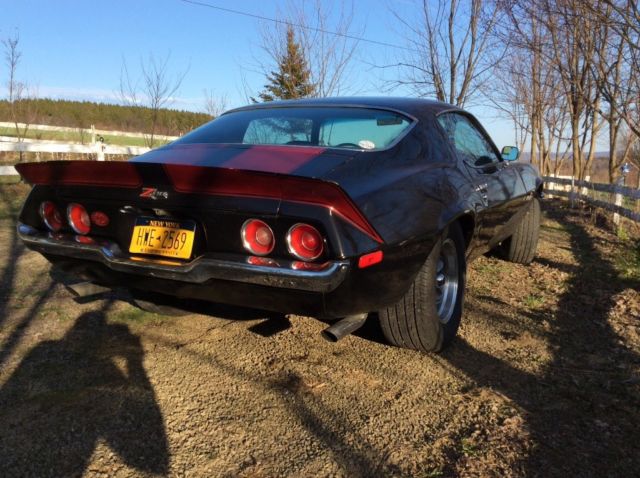1973 Black Chevrolet Camaro Coupe