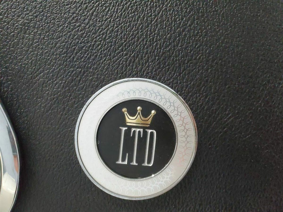 1968 White Ford Galaxie Coupe