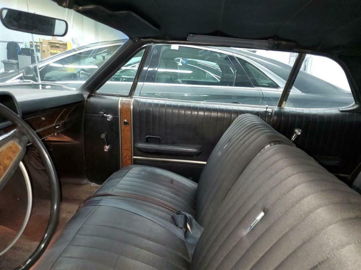 1968 White Ford Galaxie Coupe