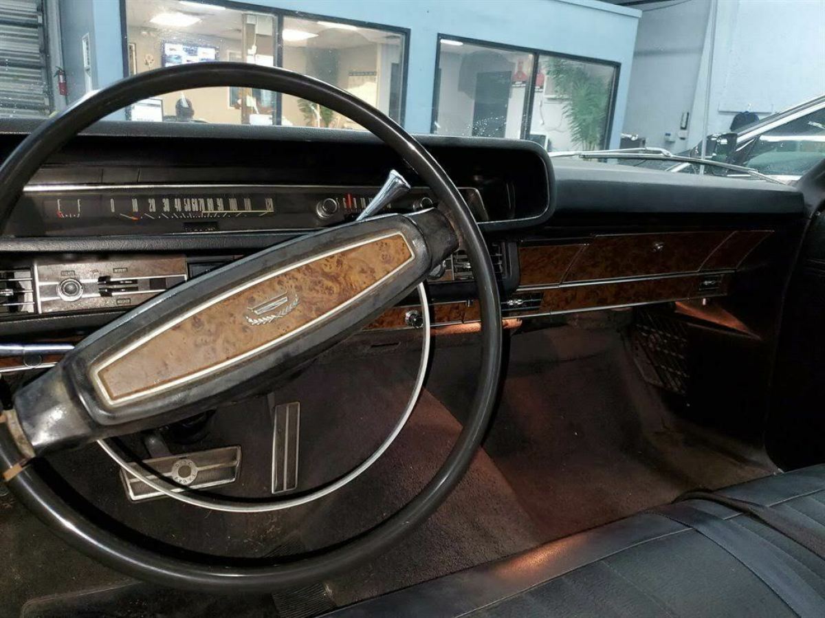 1968 White Ford Galaxie Coupe