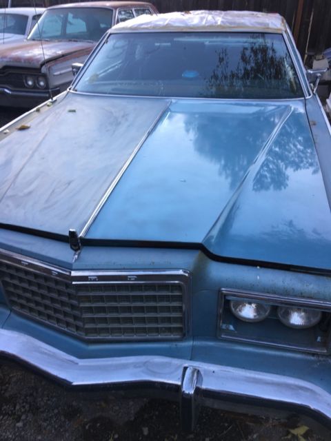 1975 Blue Ford Galaxie