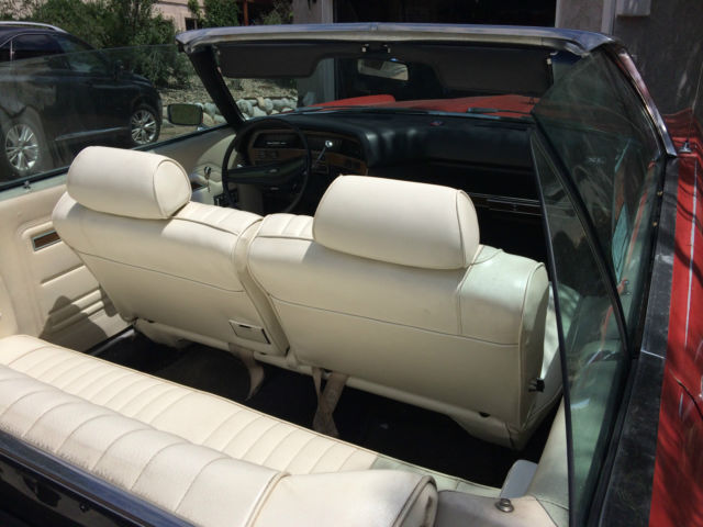 1970 Red Ford Galaxie Convertible