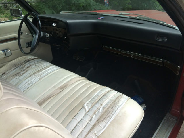 1970 Red Ford Galaxie Convertible