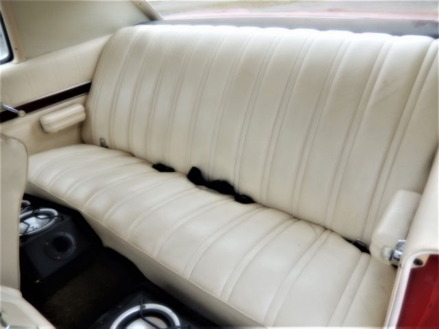 1972 Red Ford Galaxie Coupe