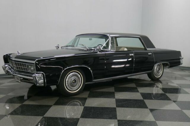 1966 Black Chrysler Imperial Sedan