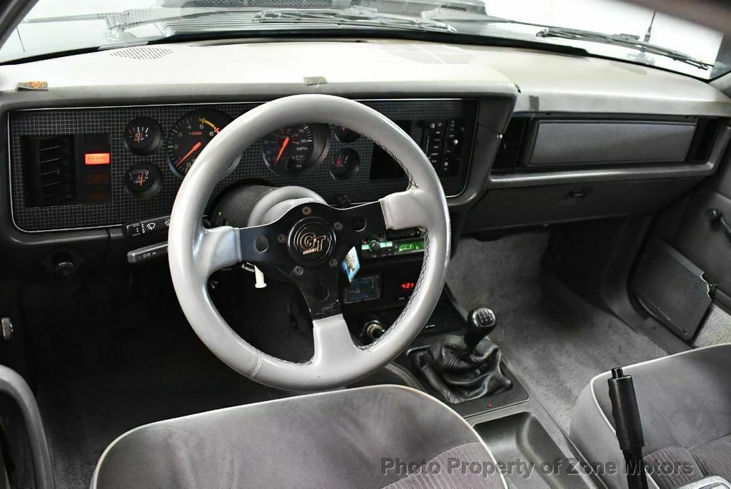 1986 Gray Ford Mustang Hatchback
