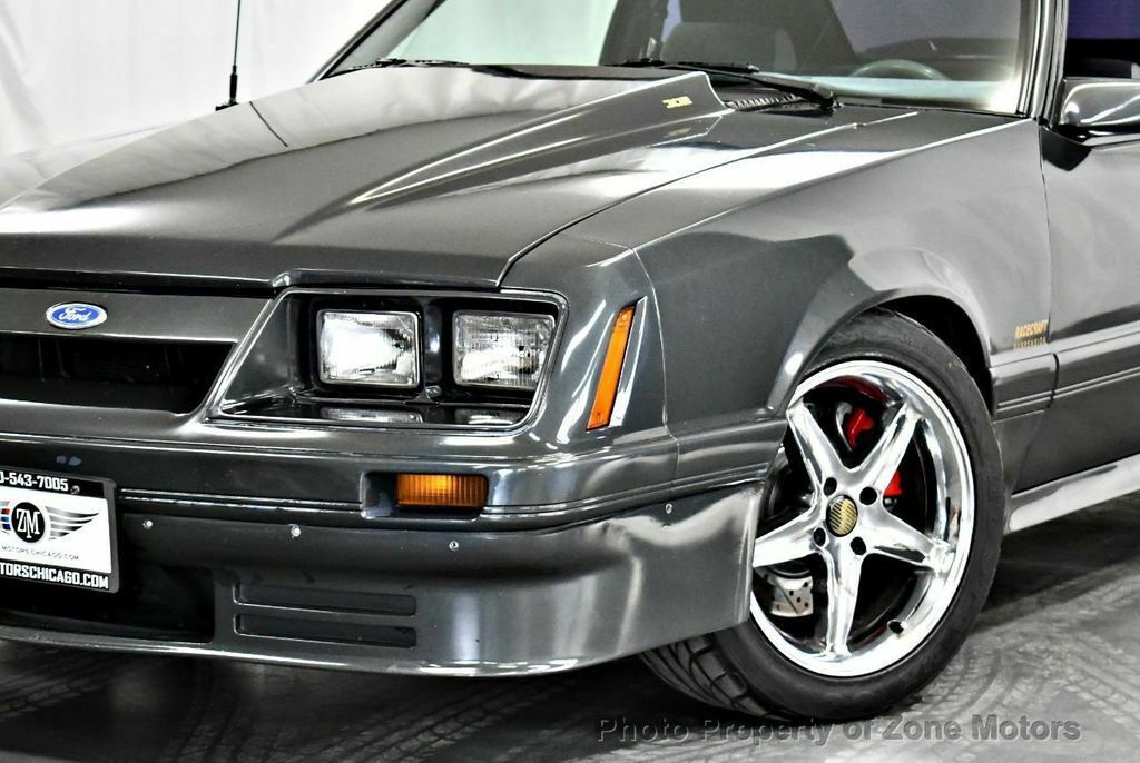 1986 Gray Ford Mustang Hatchback