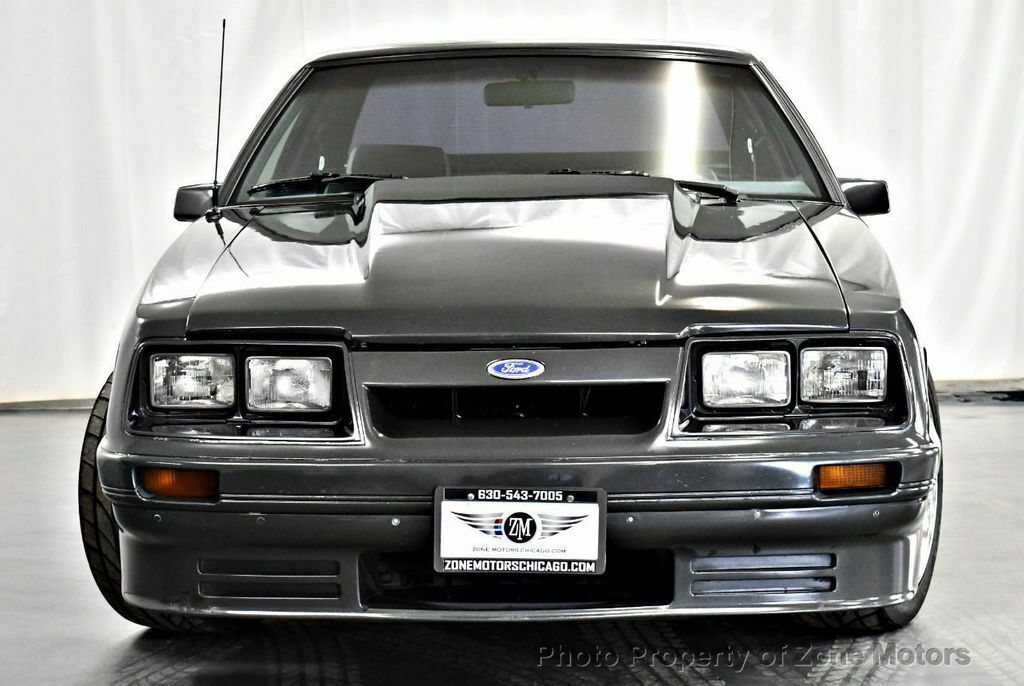 1986 Gray Ford Mustang Hatchback