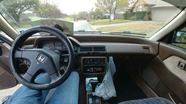 1988 Gold Honda Civic Sedan