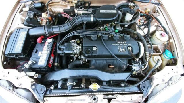 1988 Gold Honda Civic Sedan