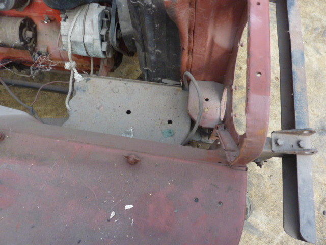 1951 Primer Willys M-38 Military Jeep Jeep Tub