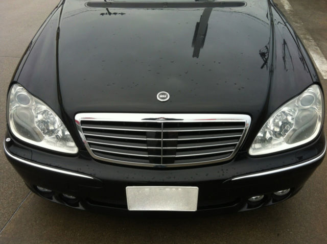 1980 Black Mercedes-Benz Other Bulletproof Limousine