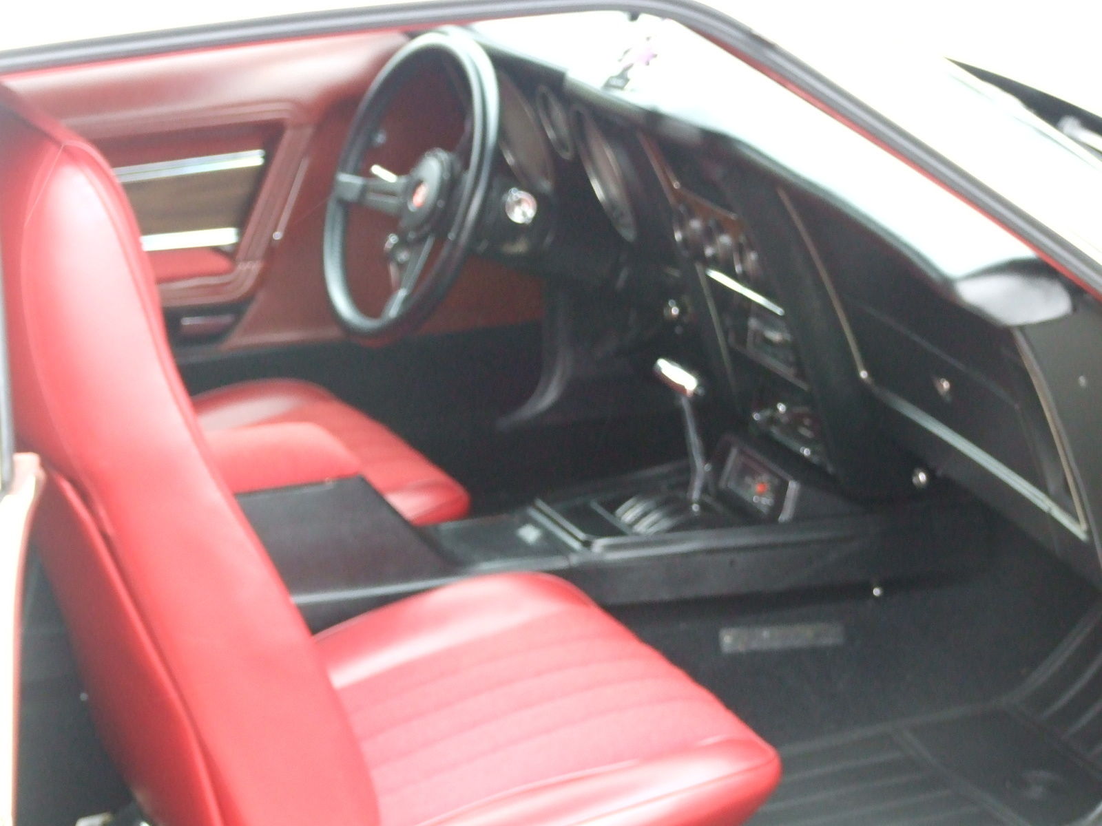 1971 White Ford Mustang