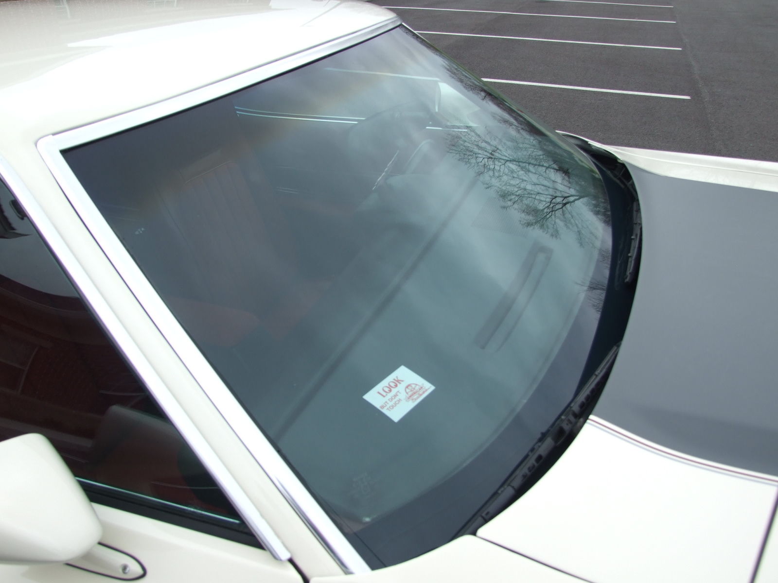 1971 White Ford Mustang