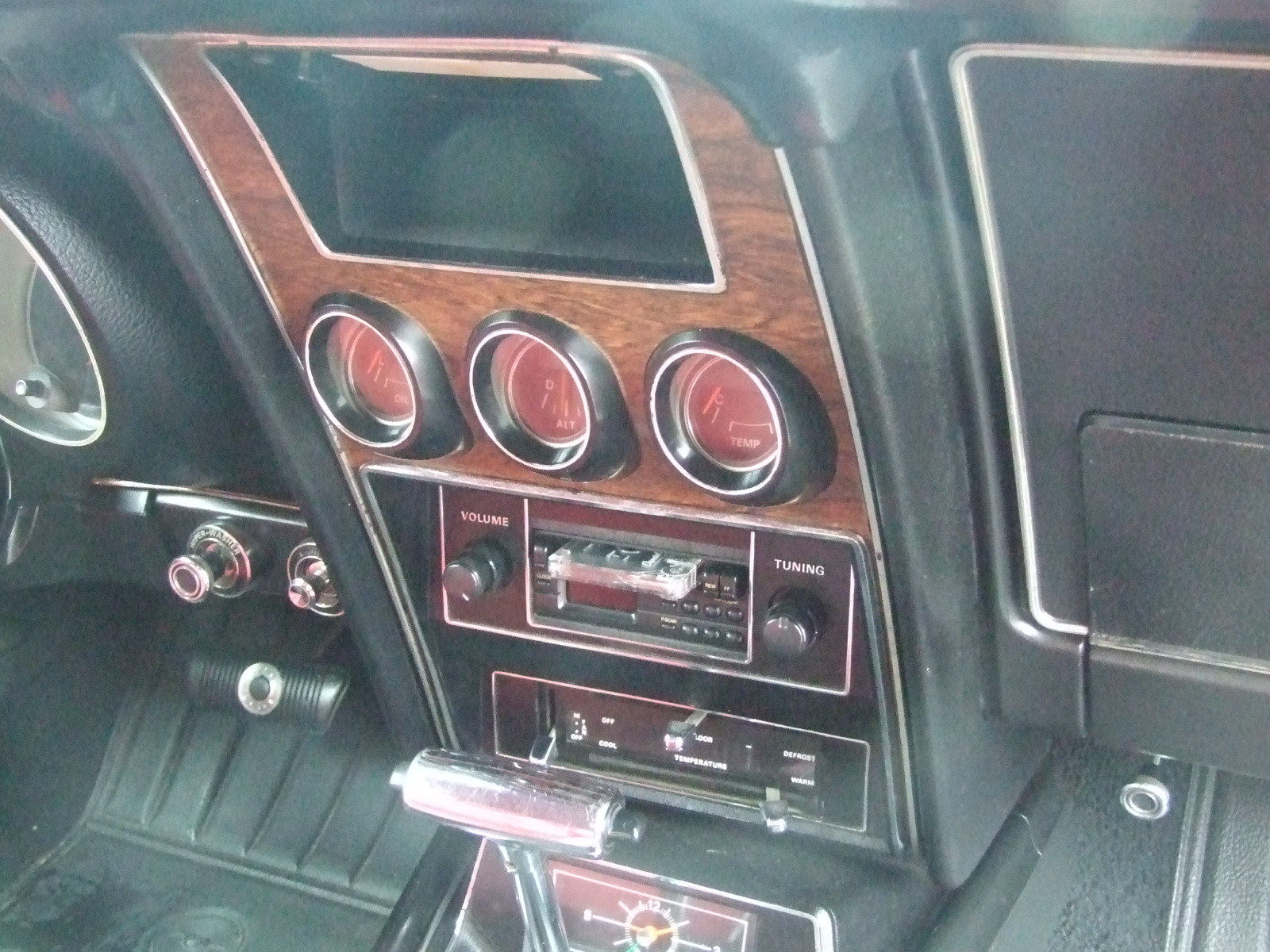 1971 White Ford Mustang