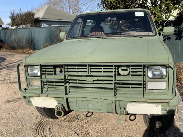 1985 Green Chevrolet Blazer SUV