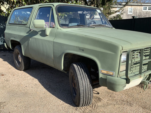 1985 Green Chevrolet Blazer SUV