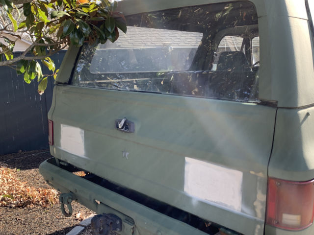 1985 Green Chevrolet Blazer SUV