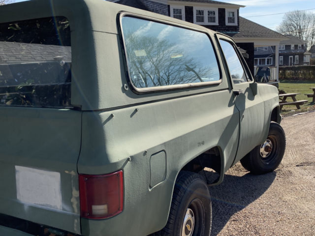1985 Green Chevrolet Blazer SUV