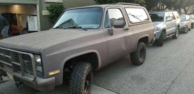 1986 Brown Chevrolet Blazer