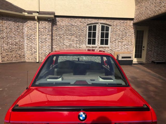 1991 Red BMW 3-Series Coupe