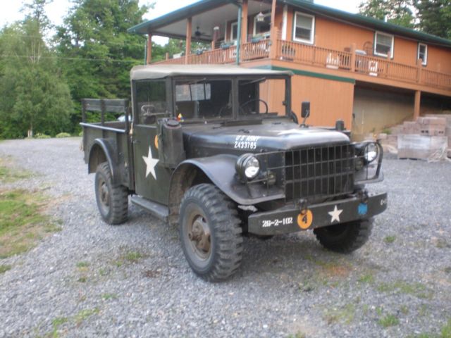 1953 olive drab Dodge Power Wagon