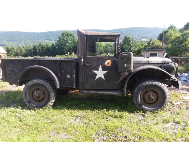 1953 olive drab Dodge Power Wagon