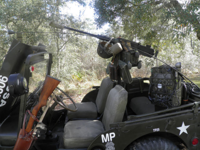 1952 Green Willys Jeep Convertible