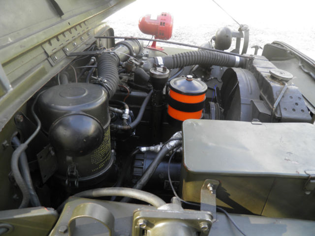 1952 Green Willys Jeep Convertible