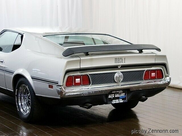 1971 Silver Ford Mustang Coupe