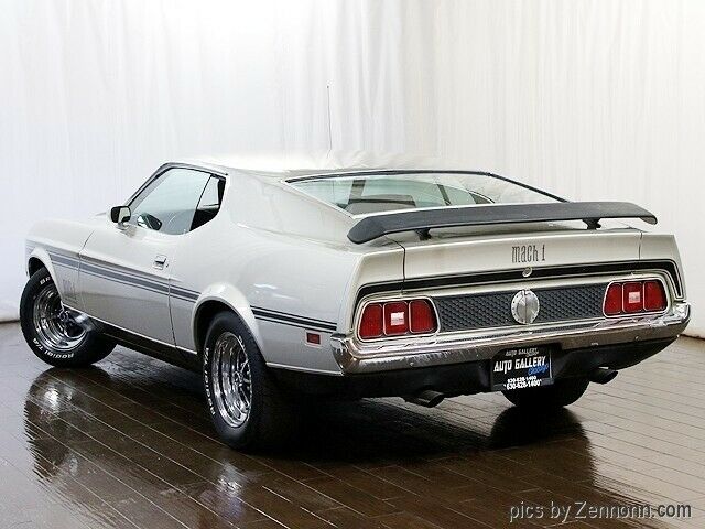 1971 Silver Ford Mustang Coupe