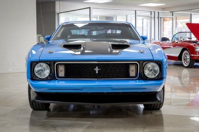 1973 Grabber Blue Ford Mustang Coupe