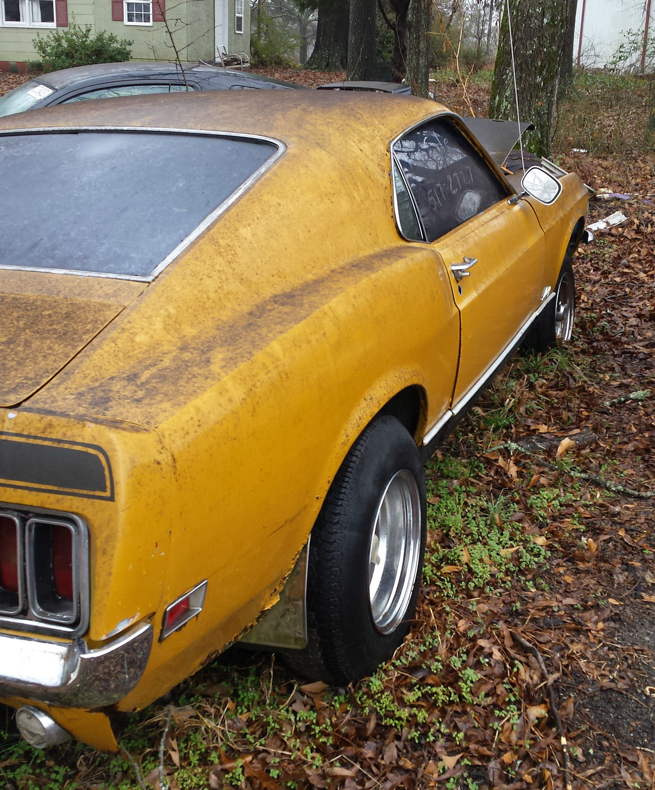 1970 Gold Ford Mustang