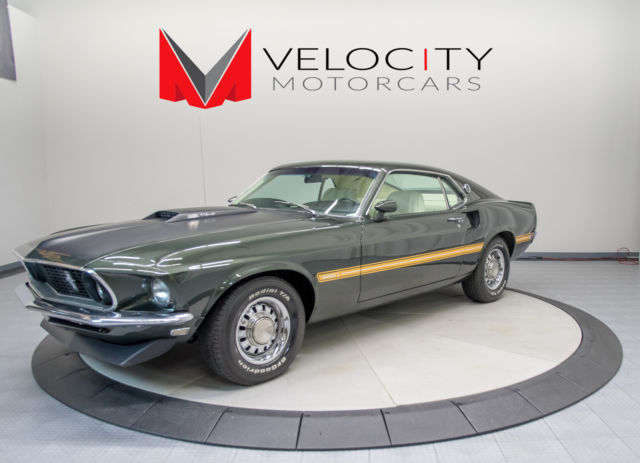 1969 Green Ford Mustang Coupe