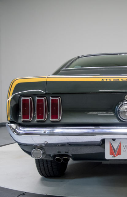 1969 Green Ford Mustang Coupe